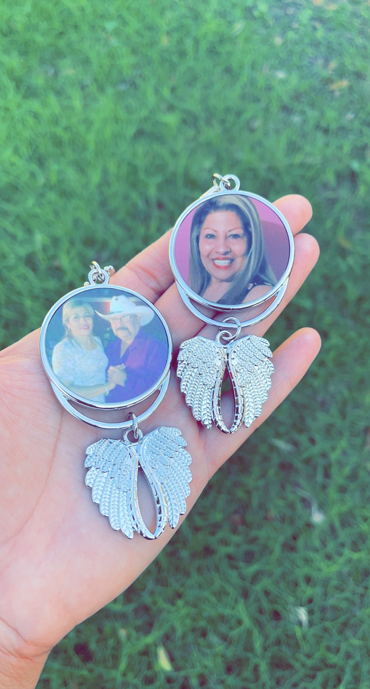 Angel Wings Car Ornament