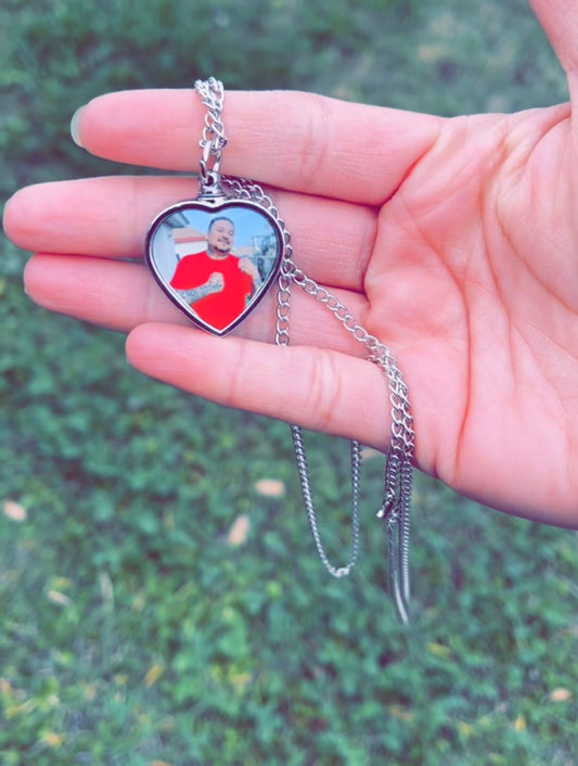Memorial Heart Urn Necklace
