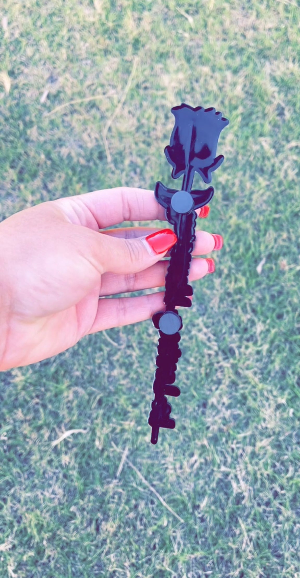 Magnetic In Loving Memory Rose