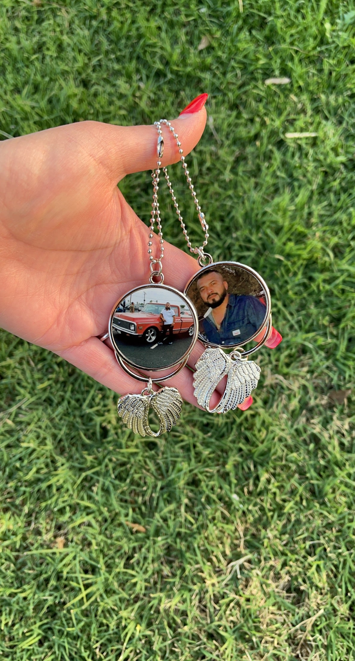 Angel Wings Car Ornament