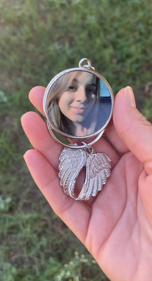 Angel Wings Car Ornament